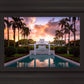 Laie Fountain Sunset