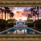 Laie Fountain Sunset
