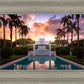 Laie Fountain Sunset