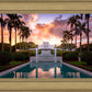 Laie Fountain Sunset
