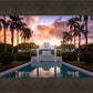 Laie Fountain Sunset