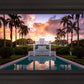 Laie Fountain Sunset