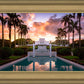 Laie Fountain Sunset