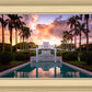 Laie Fountain Sunset