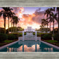 Laie Fountain Sunset