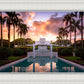 Laie Fountain Sunset