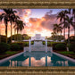 Laie Fountain Sunset