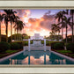 Laie Fountain Sunset