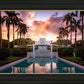 Laie Fountain Sunset