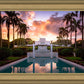 Laie Fountain Sunset