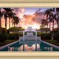 Laie Fountain Sunset