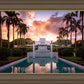 Laie Fountain Sunset