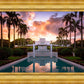 Laie Fountain Sunset
