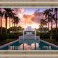 Laie Fountain Sunset