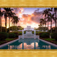 Laie Fountain Sunset