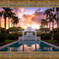 Laie Fountain Sunset