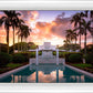 Laie Fountain Sunset