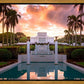 Laie Fountain Sunset
