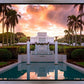 Laie Fountain Sunset