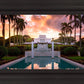 Laie Fountain Sunset