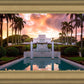 Laie Fountain Sunset