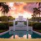 Laie Fountain Sunset