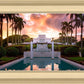 Laie Fountain Sunset
