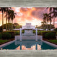 Laie Fountain Sunset