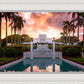 Laie Fountain Sunset