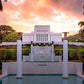 Laie Fountain Sunset