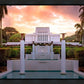 Laie Fountain Sunset