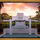 Laie Fountain Sunset