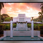 Laie Fountain Sunset
