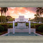 Laie Fountain Sunset