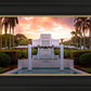 Laie Fountain Sunset