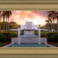 Laie Fountain Sunset