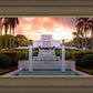 Laie Fountain Sunset