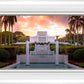 Laie Fountain Sunset