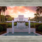 Laie Fountain Sunset