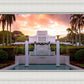 Laie Fountain Sunset