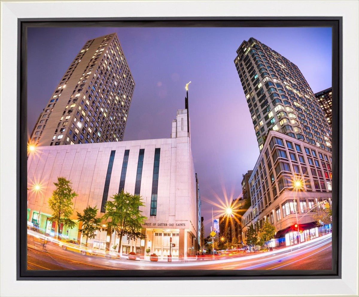 Manhattan Night Fisheye