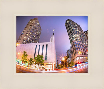 Manhattan Night Fisheye