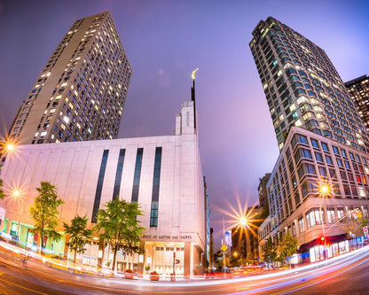 Manhattan Night Fisheye