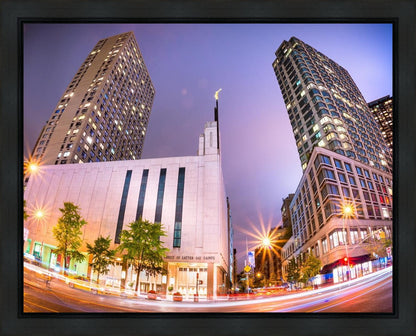 Manhattan Night Fisheye