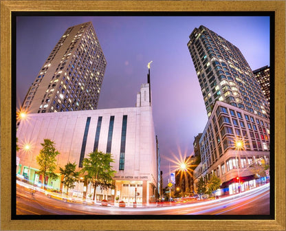 Manhattan Night Fisheye