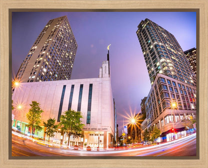 Manhattan Night Fisheye