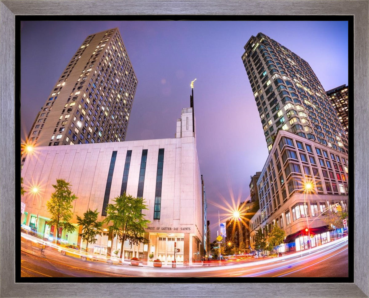 Manhattan Night Fisheye