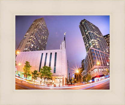 Manhattan Night Fisheye