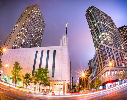 Manhattan Night Fisheye