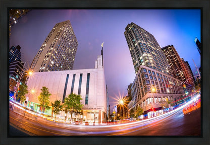 Manhattan Night Fisheye